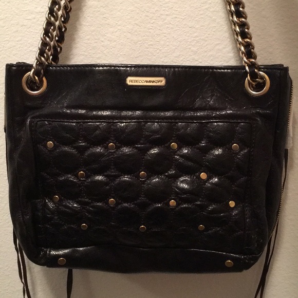 Rebecca Minkoff black shoulder handbag - Picture 4 of 7